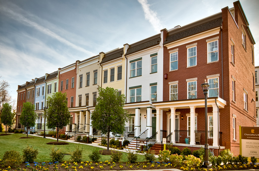 Chancellor's Row New townhomes in Washington, DC by EYA. L… Flickr