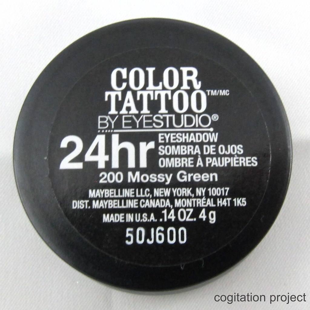 MaybellineMBFWFall2012LEColorTattoo200MossyGreen… Flickr