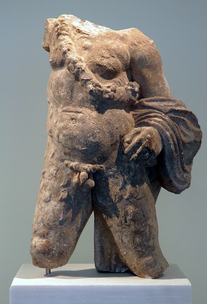 Torso of Pan, the god of mountains, forests and livestock,… Flickr