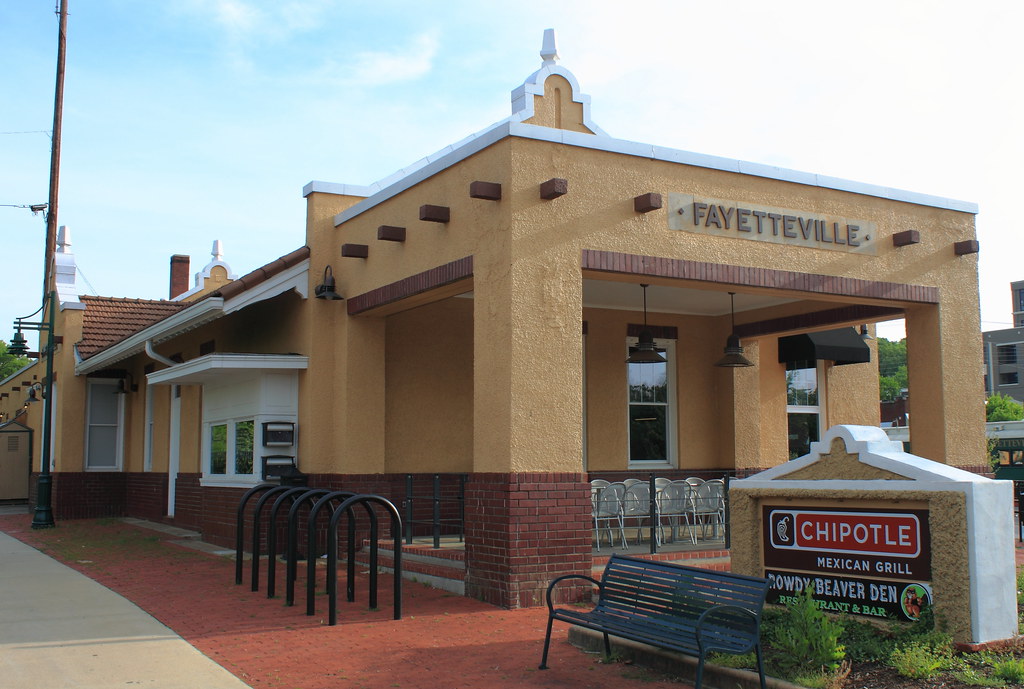 Former Fayetteville , Arkansas Train Station on Frisco Lin… Flickr