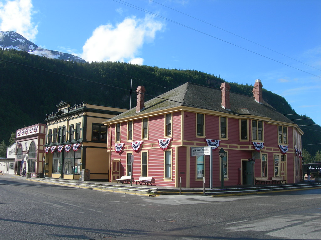 White Pass & Yukon Depot & Railroad Building Skagway, Alas… Flickr