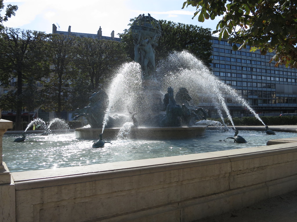Fountain at the Jardins du Luxembourg [Fuente en los jardi… Flickr