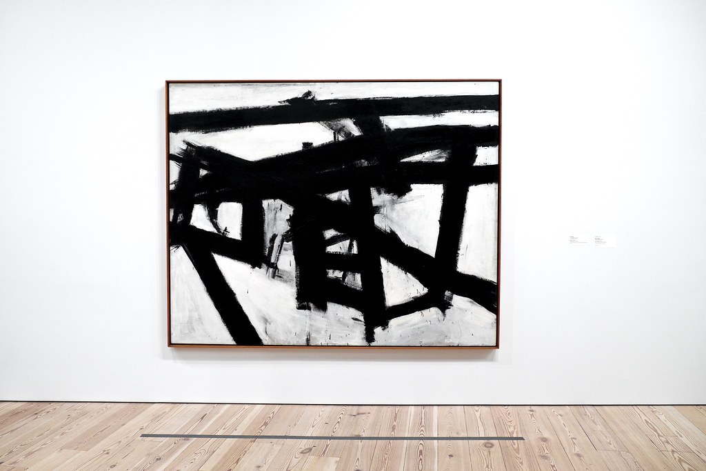 mahoning, franz kline, whitney museum of american art Flickr