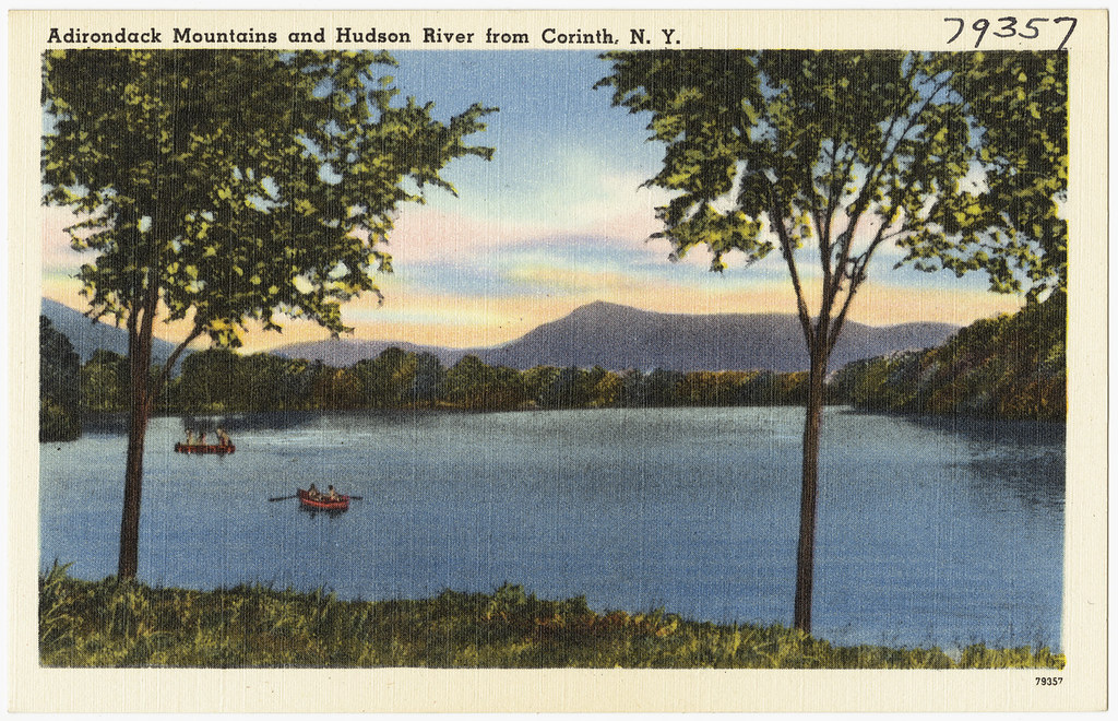 Adirondack Mountains and Hudson River from Corinth, N. Y. Flickr