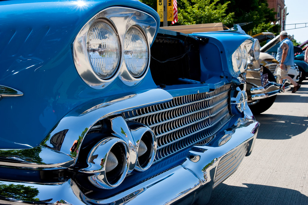 Headlights Cool City Classic Car Show, Two Rivers, Wiscons… Lester