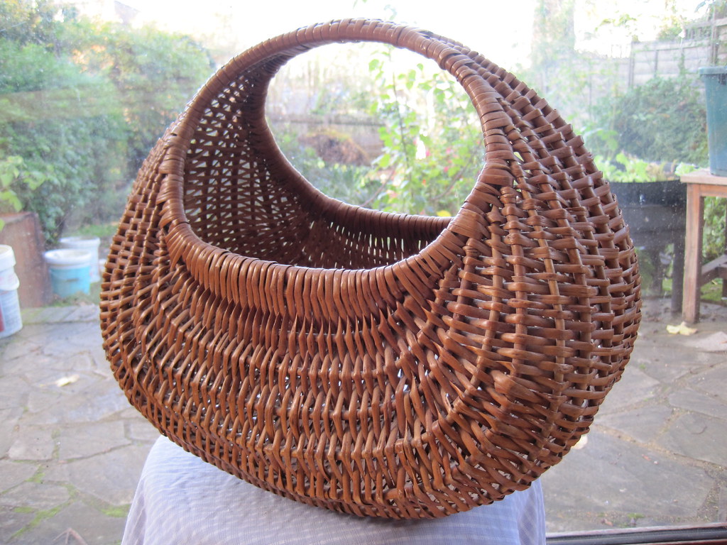 1960s Vintage Gondola Shopping Basket £15→£10 状態が良くしっかりとした