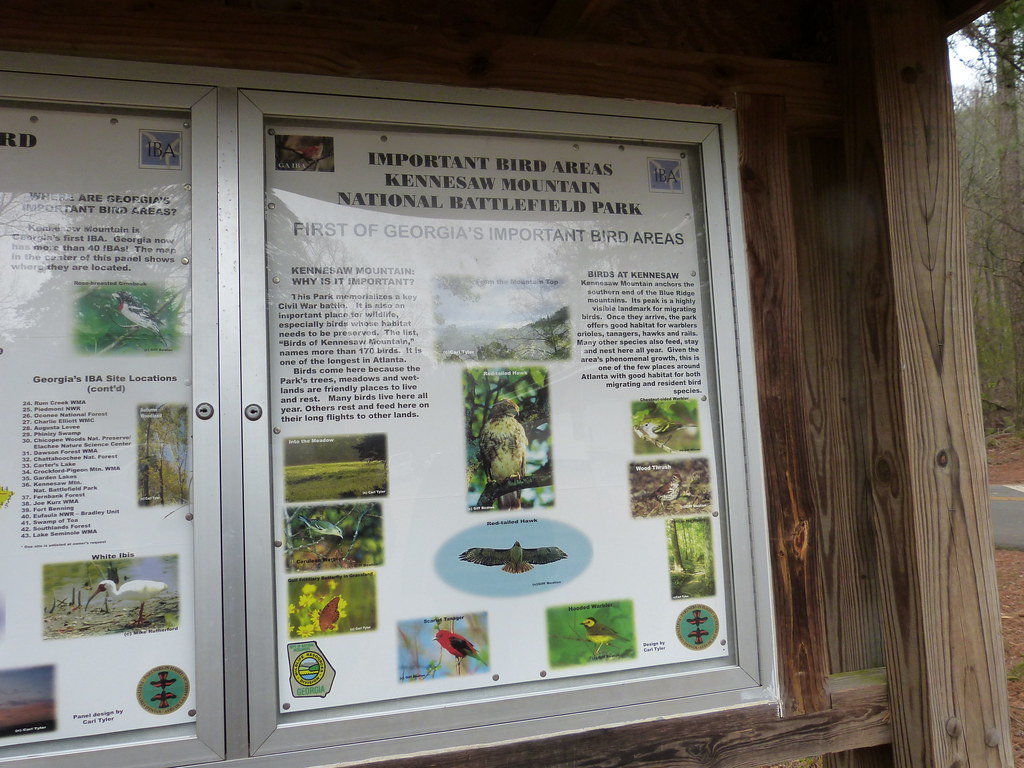 Birding sites at the Kennesaw Mountain National Battlefiel… Flickr