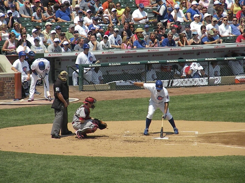 Chicago Cubs vs. Arizona Diamondbacks 7.14.12; Wrigley Fi