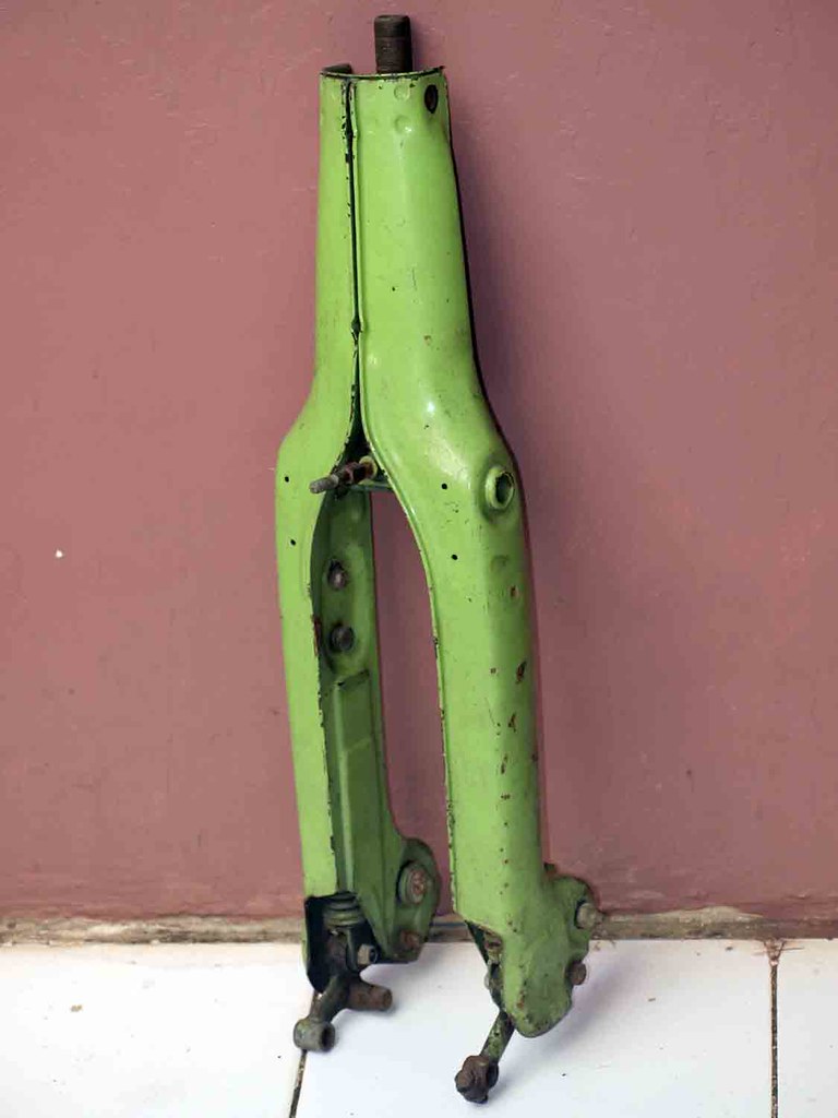 Fork Honda C70 (tampak depan) 2nd ori, kondisi seperti