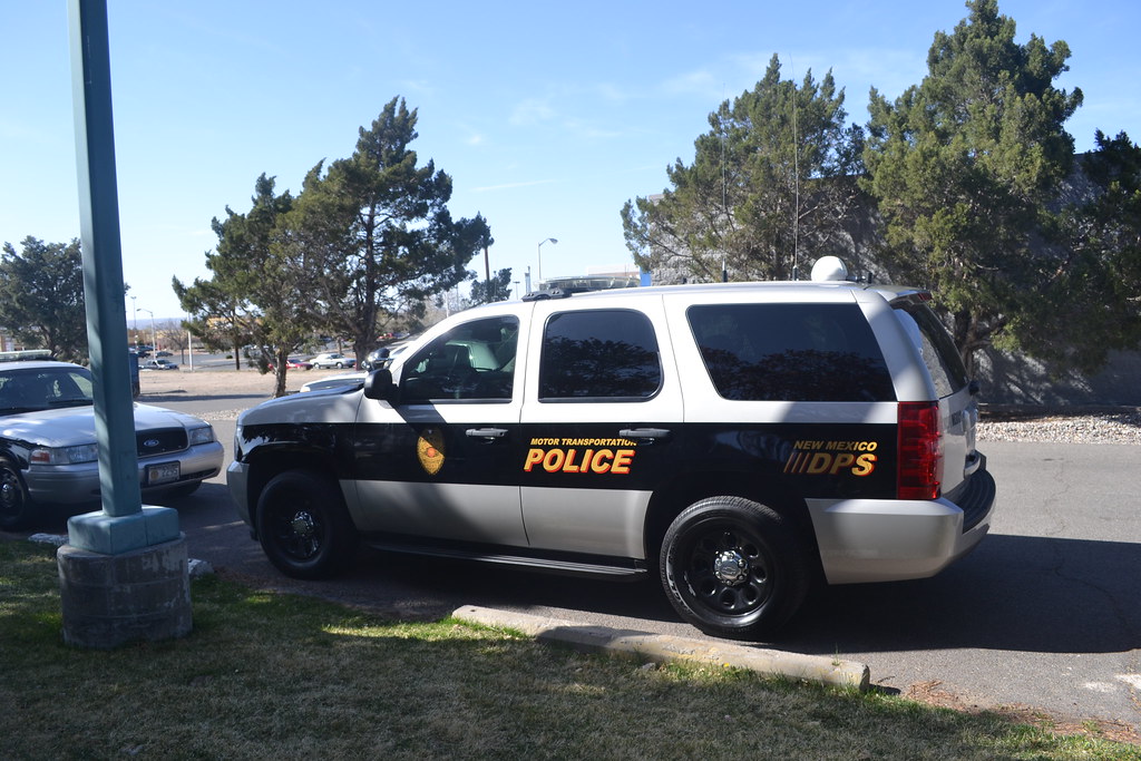 New Mexico DPS Motor Transportation Police 2010 Chevy Ta… Blue