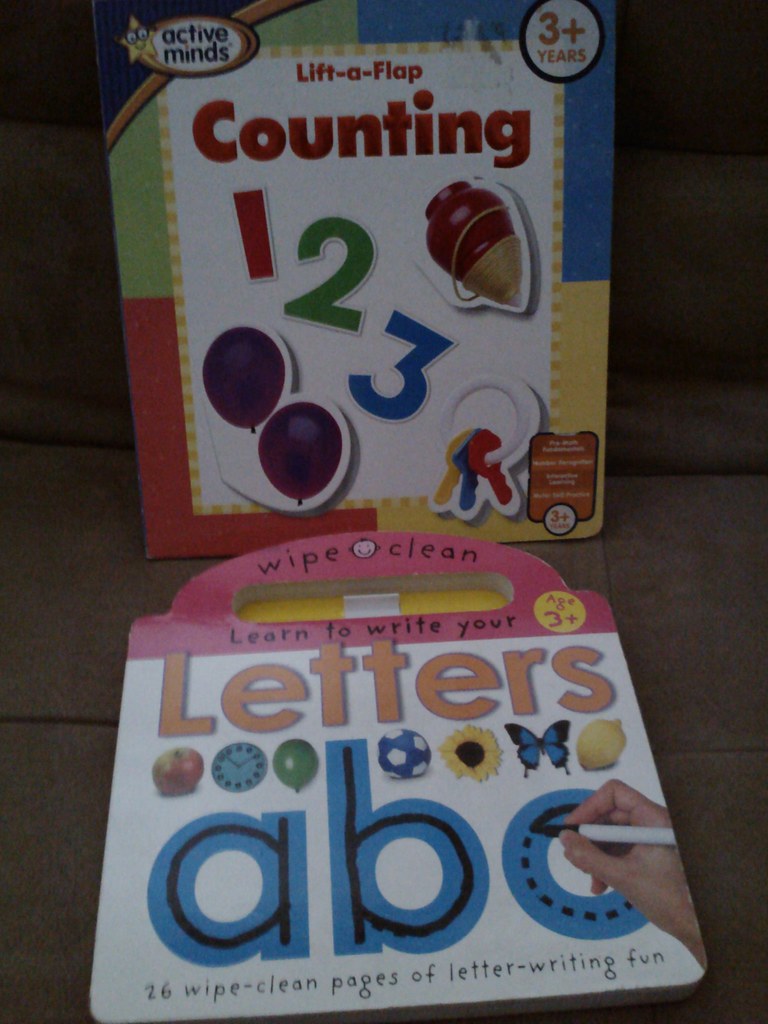 Toddler Books 1.00 each One dryerase alphabet book and… Flickr