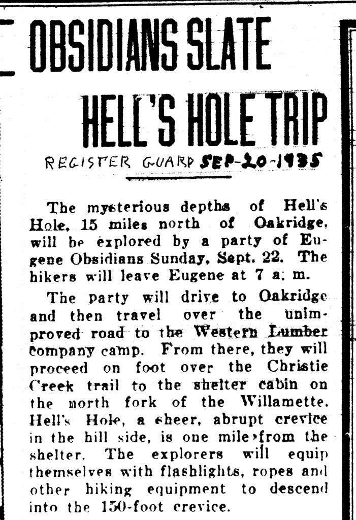 Westfir Oregon Also known as CrackInTheGround. curtis Irish Flickr