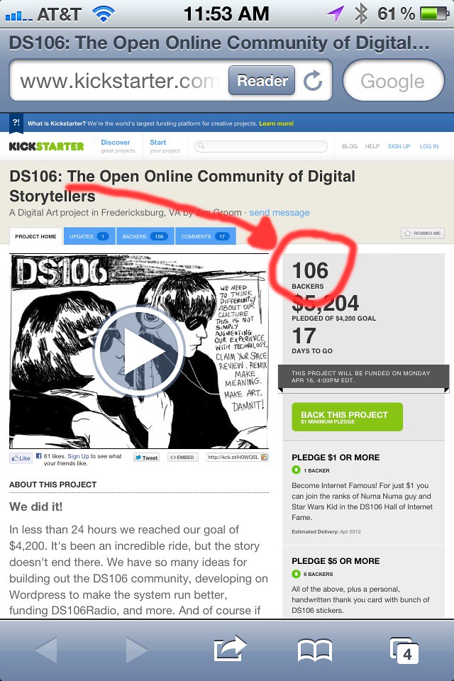 Kickstarter How To Find Backer Number at Carl Buchanan blog