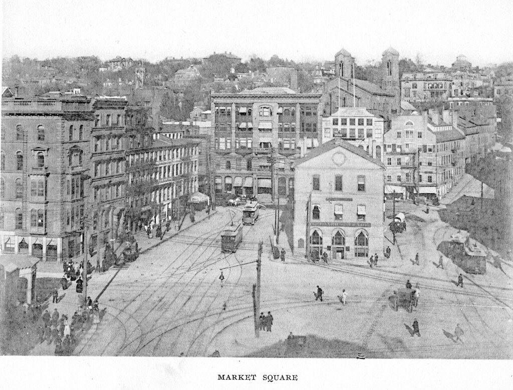 Market Square 1896 Providence Rhode Island Flickr