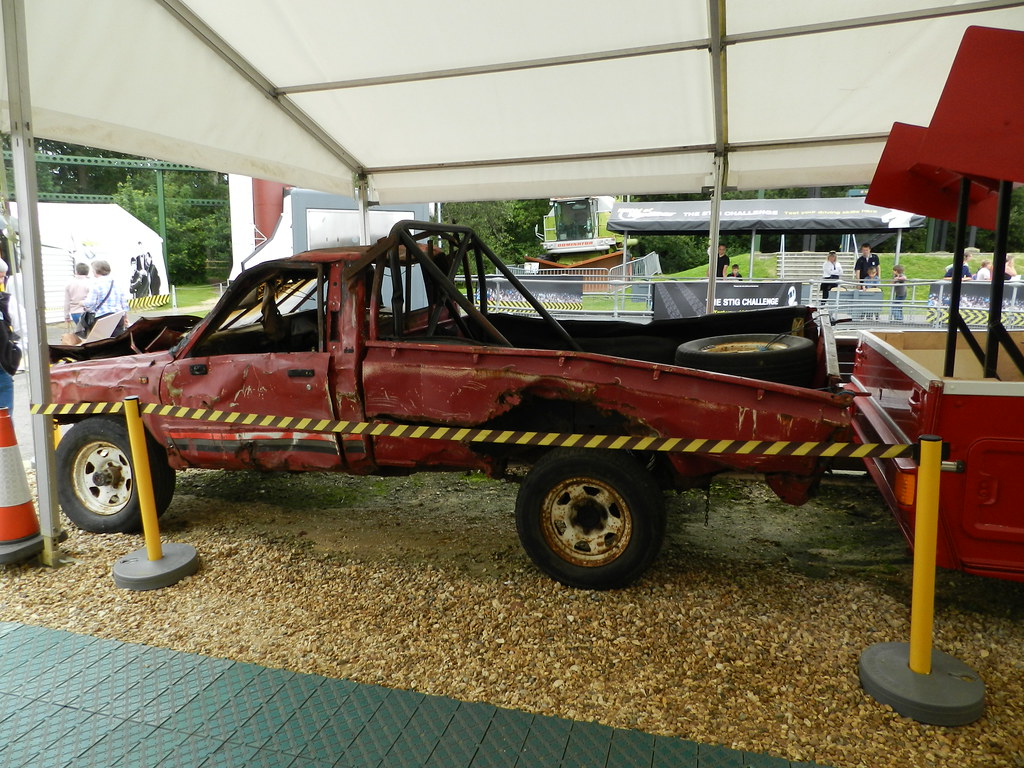 Indestructible Toyota Hilux Top Gear at National Motor M… Flickr