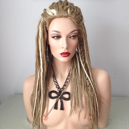 Dreadlocks Wig in highlighted Golden Blonde … Flickr