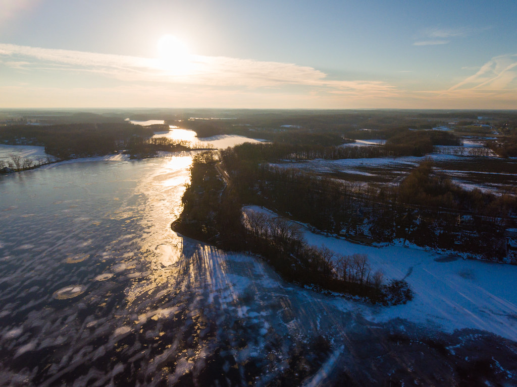 Crooked Lake 1 Crooked Lake in Delton, Michigan. The lake … Flickr