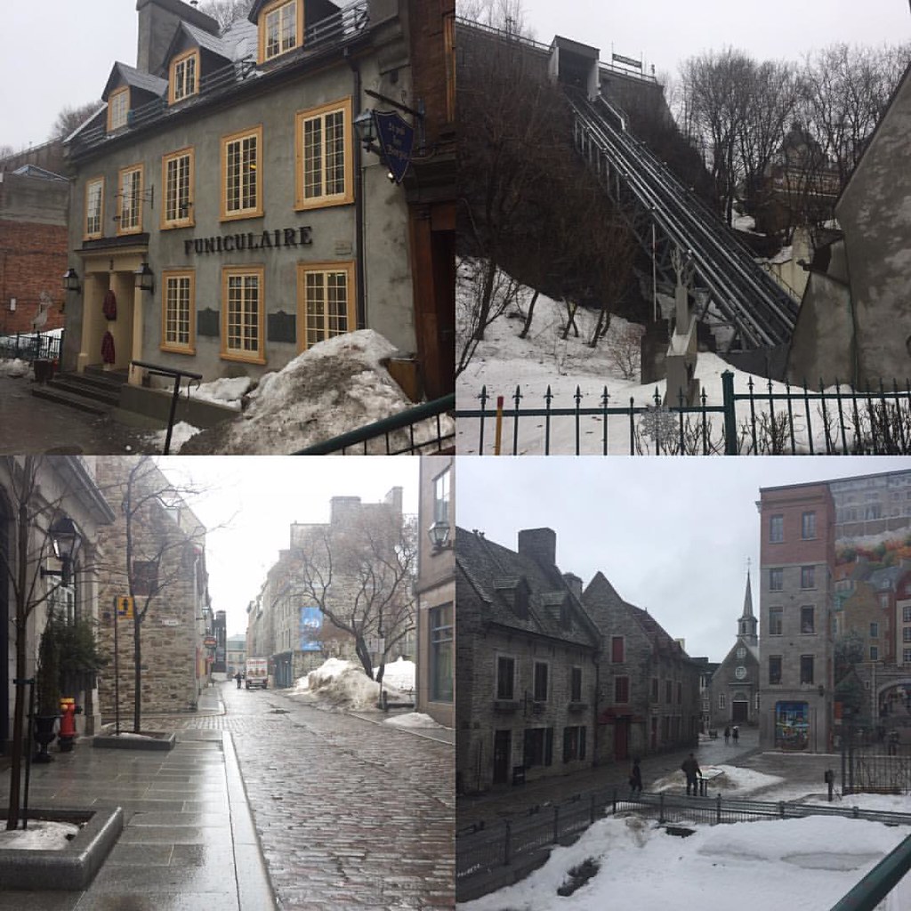 Old Quebec City, you sure are pretty and I like your funic… Flickr