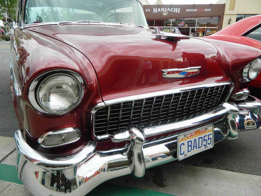 1955 Chevy Cajon Cruisin' Classic car show, El Cajon, Cali… Flickr