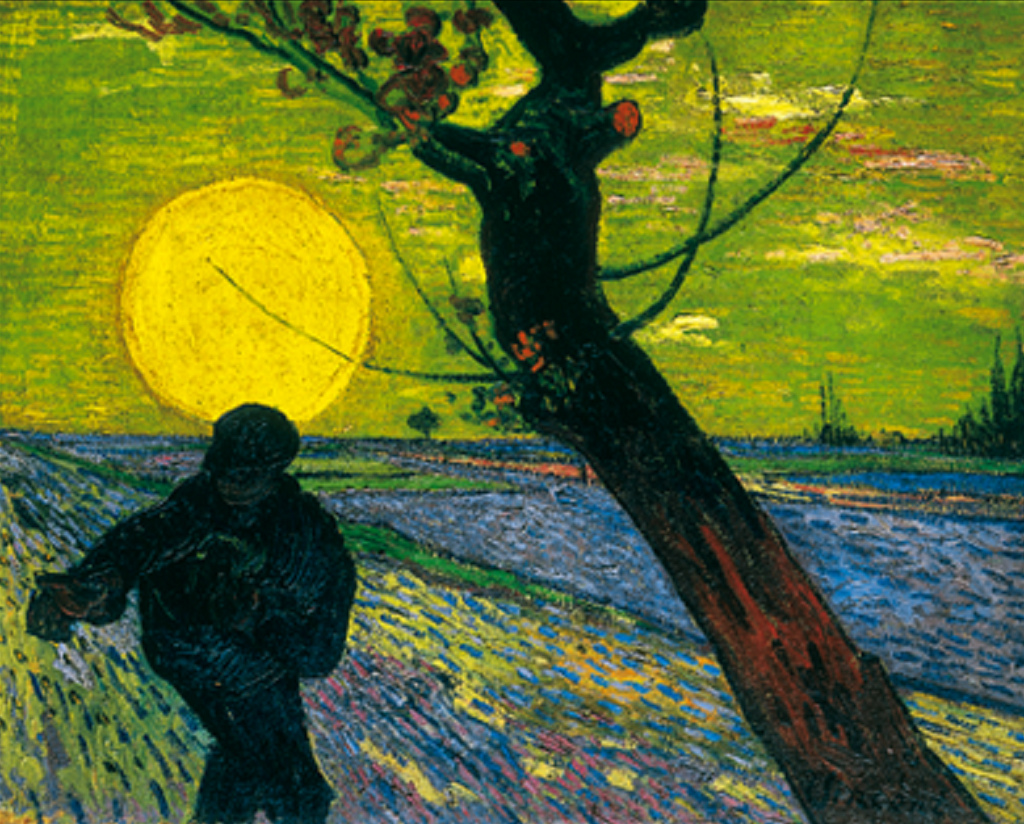 Le Semeur (V van Gogh F 450 / JH 1627) Huile sur toile