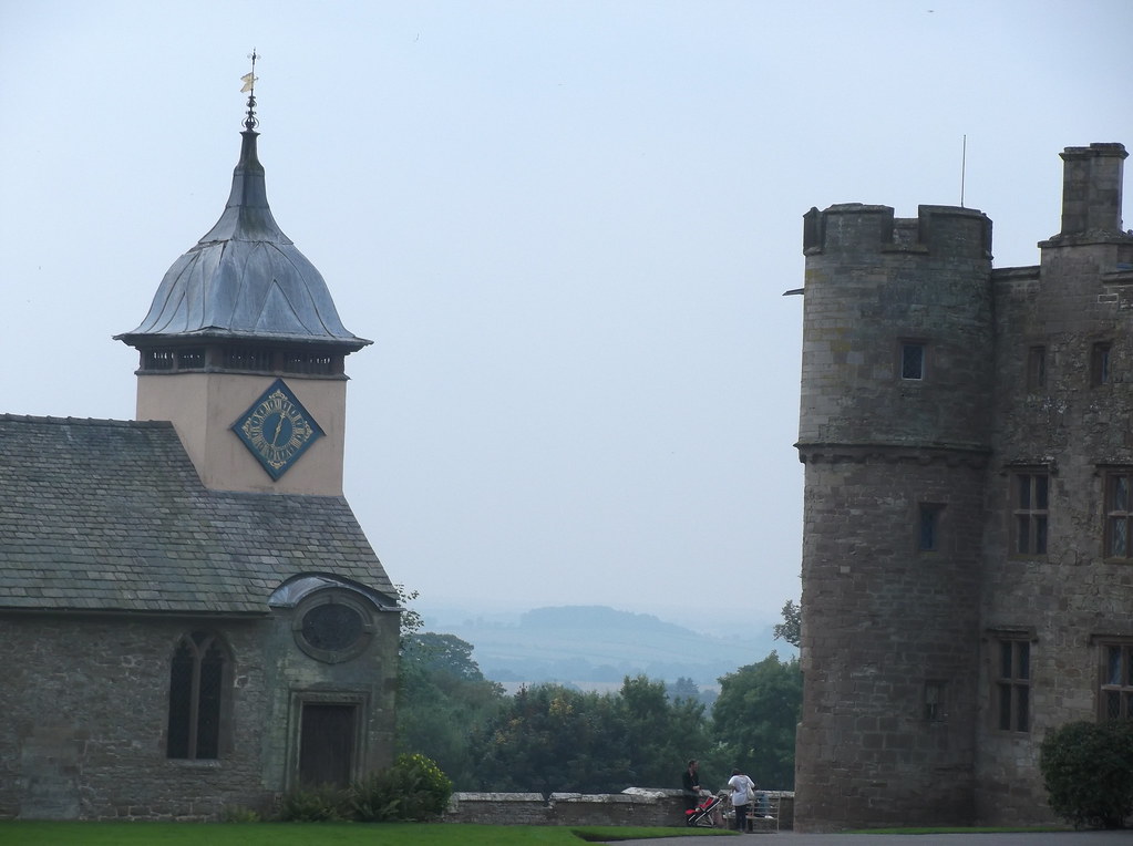 Croft church and castle Elizabeth Bolton Flickr