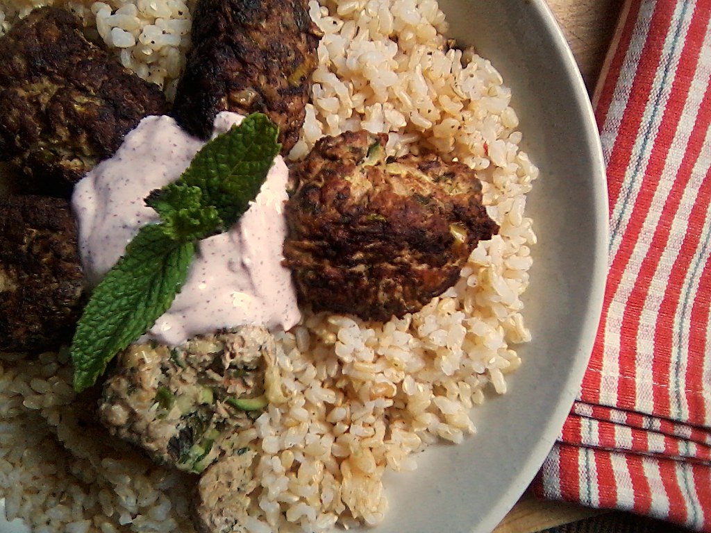 Zucchini Turkey Burgers Jerusalem Michele Wynne Flickr