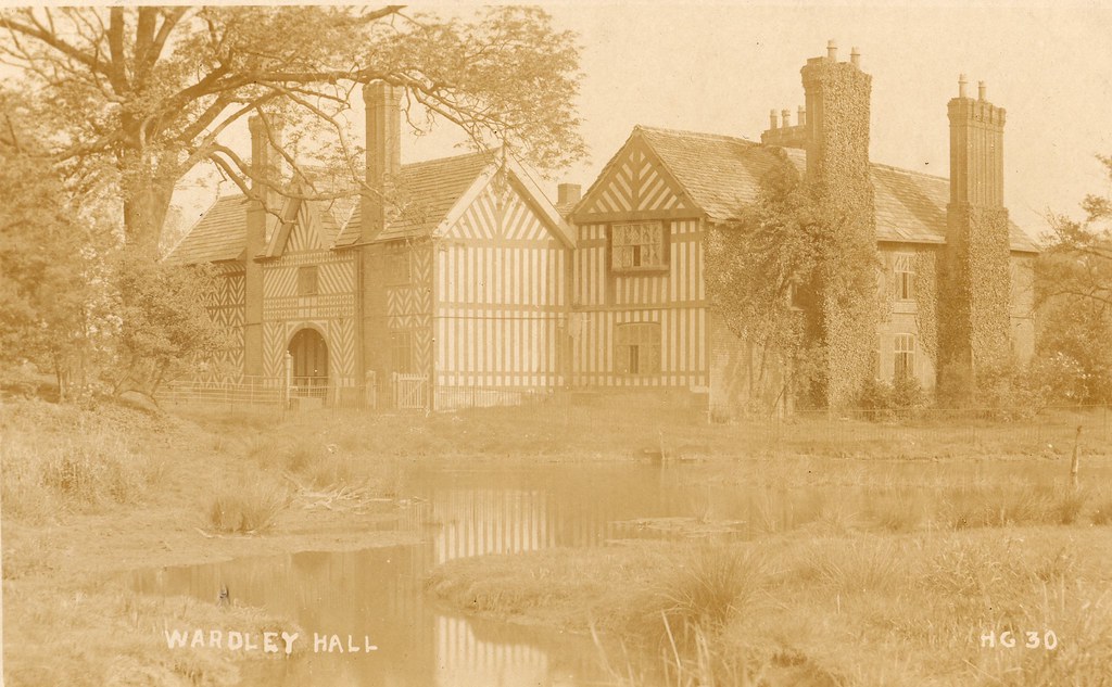 Wardley Hall from the North West Mullineux Collection 1344… Flickr