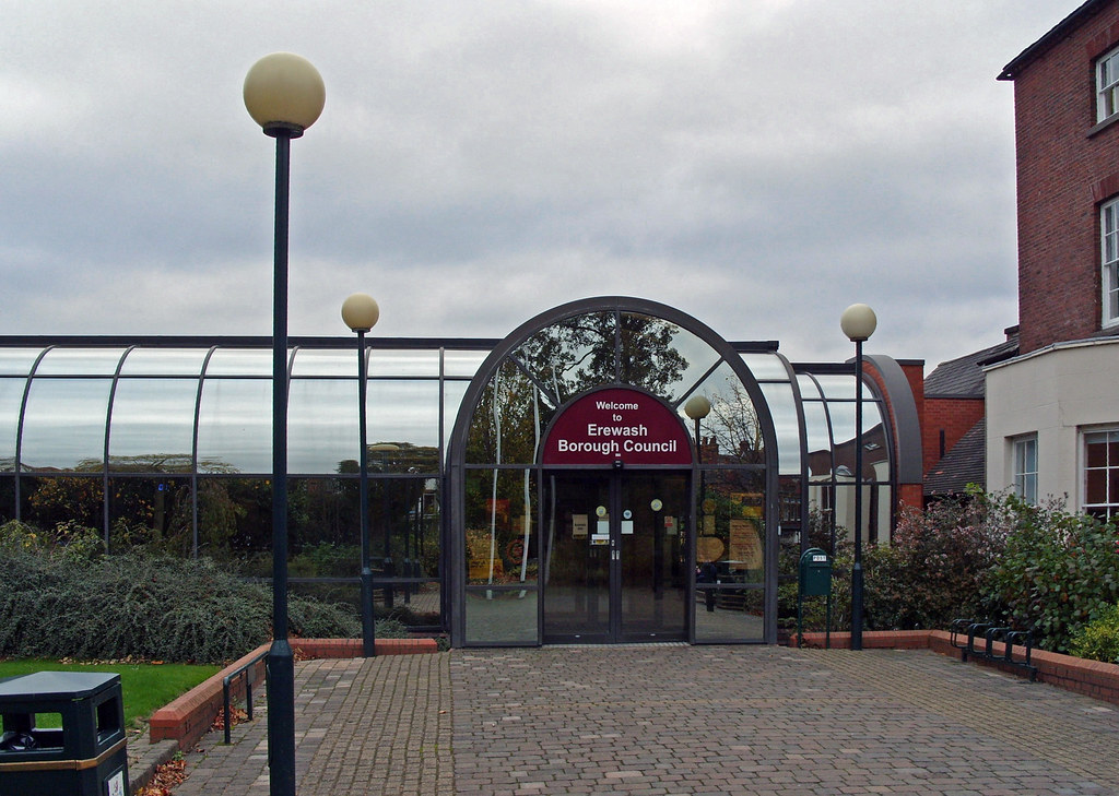 The Distinctive Erewash Borough Council Town Hall Entrance… Flickr