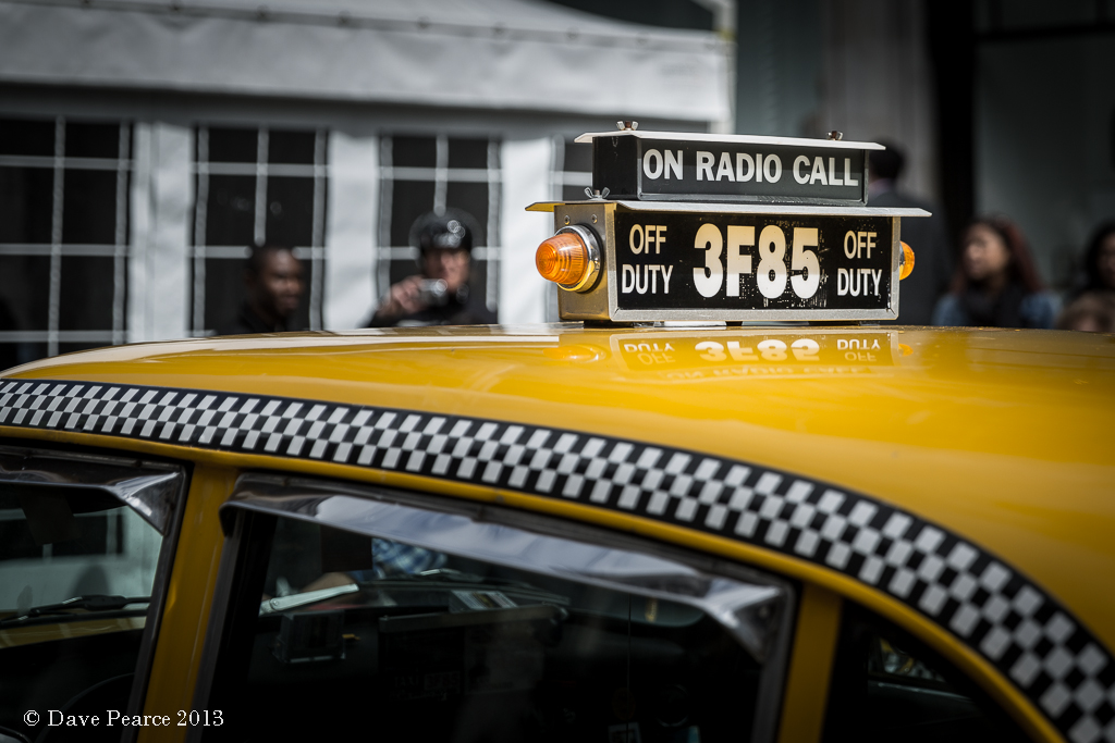American Yellow cab at the World on Regent street. Flickr