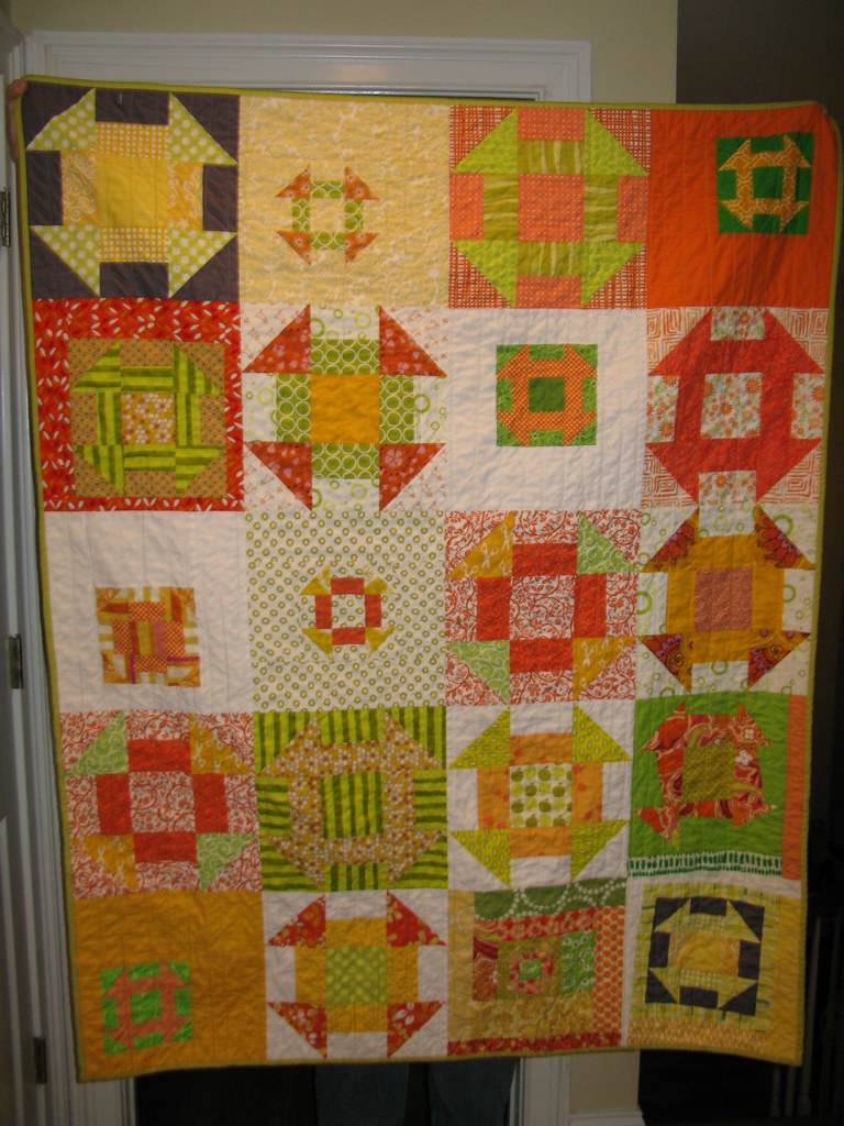 Heal quilt blogged at Flickr