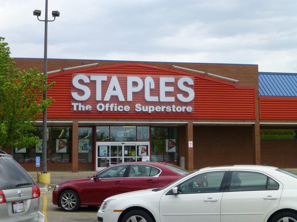 Staples in Wooster, Ohio Wooster never had a mall built so… Flickr