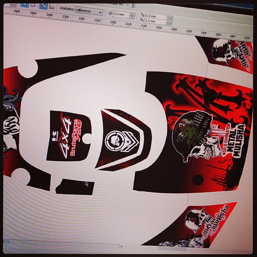 Design Kawasaki Brute Force 750 graphic kit decals stick… Flickr