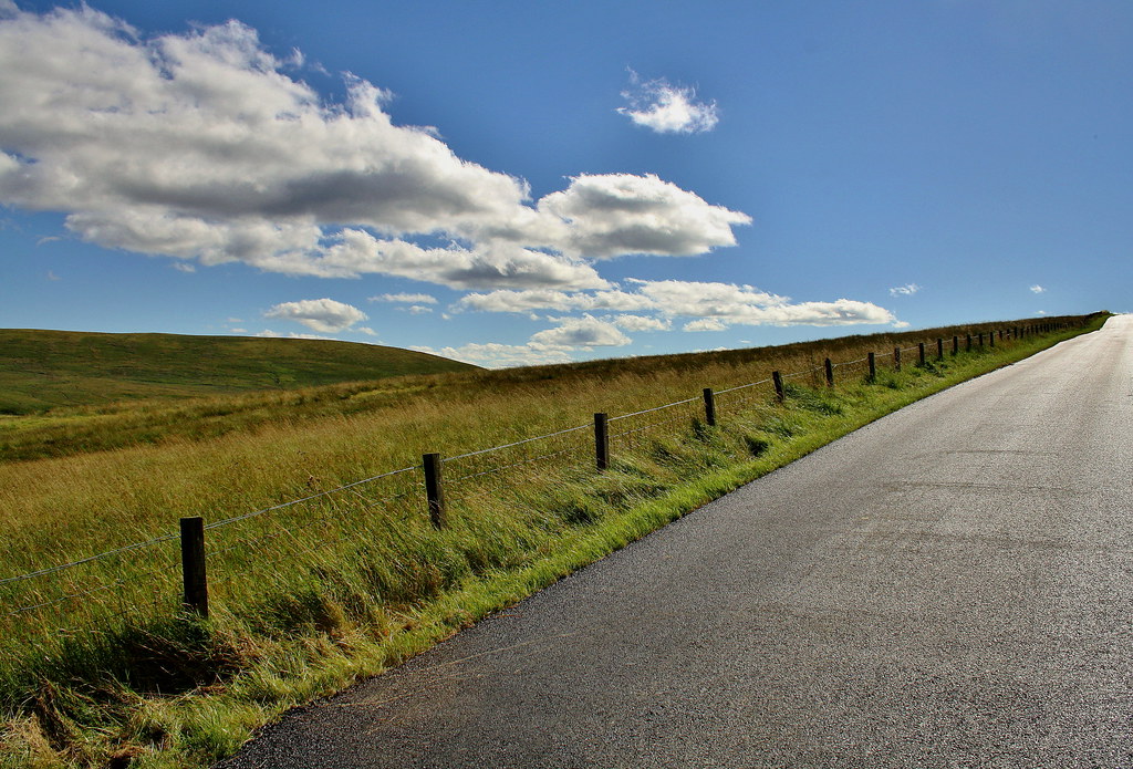 The end of road Near Muirkirk, Ayrshire. Young Flickr
