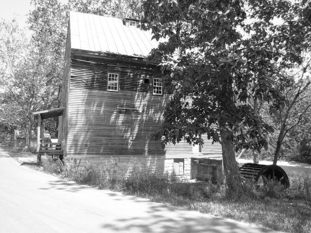 Lantz Mill in Black & White Here's another shot of Lantz M… Flickr