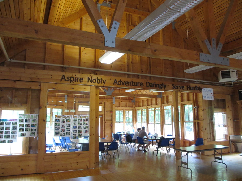 Camp Merrowvista dining hall, Tuftonboro, New Hampshire Flickr