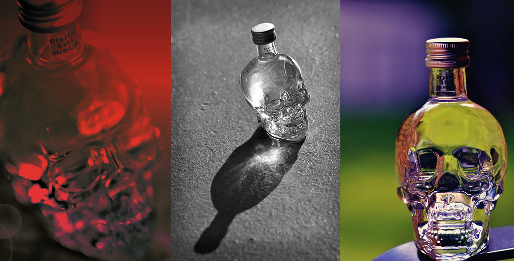 Death Comes In Threes A sinister trio of Crystal Head Vodk… Flickr