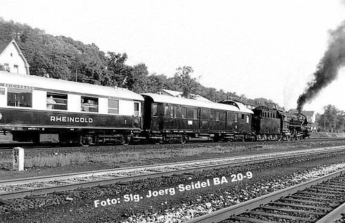 DE66663 Merzig Bahnhof Rheingoldsonderzug mit Dampflok 01… Flickr