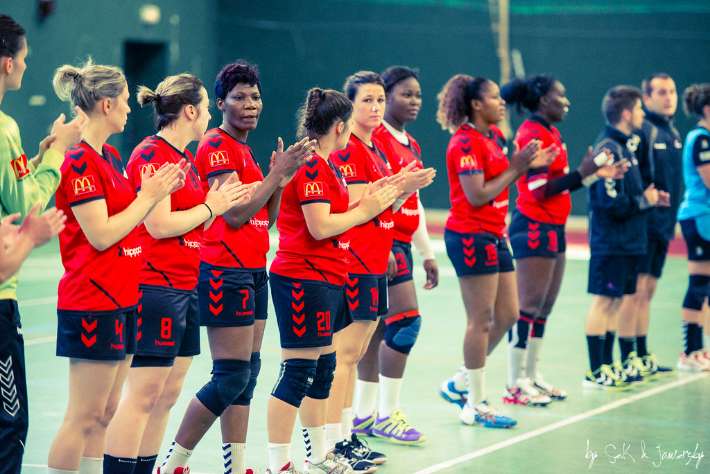 Sainte MaureTroyes handball Féminin N2 20142015 Flickr