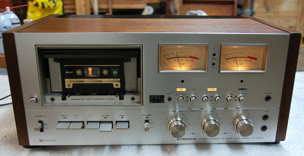 Pioneer CTF9191 Cassette Deck Restoration complete! Was a… Flickr
