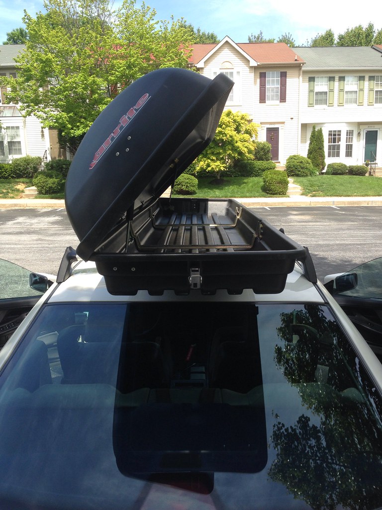 Karrite SportPak Roof Cargo Box, Open Rear MJR GROUP Flickr