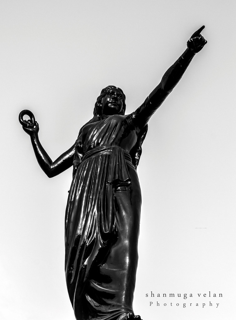 Kannagi Statue. Marina Beach. Shanmuga Velan Flickr