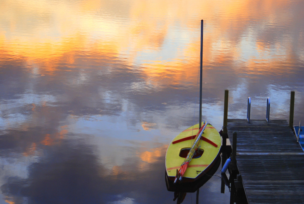 sailboat Peacham Pond Penny Barsch Flickr