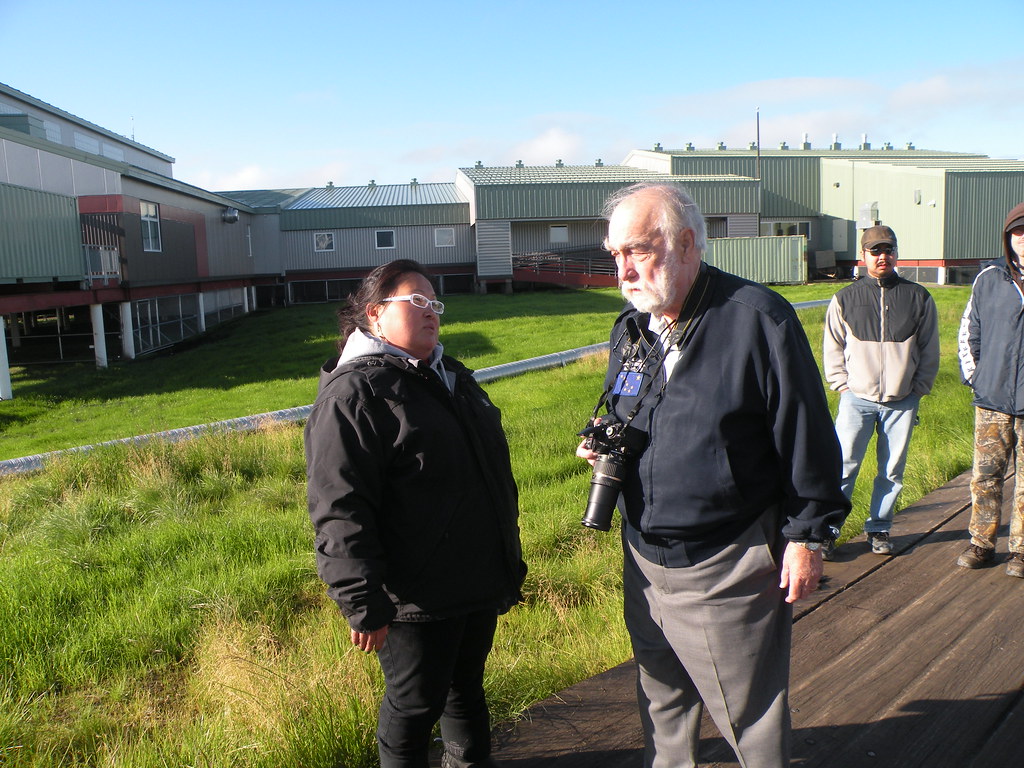 Chefornak Rep. Bob Lynn and Clara Tunuchuk w/Chefornak Tra… Flickr