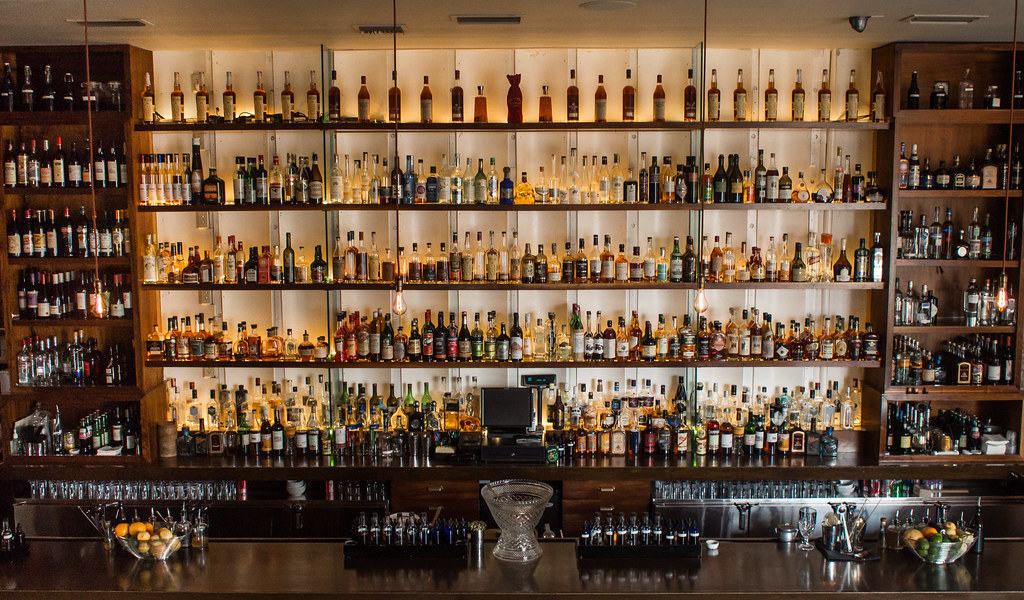 Cure Their extensive back bar Kevin O'Mara Flickr