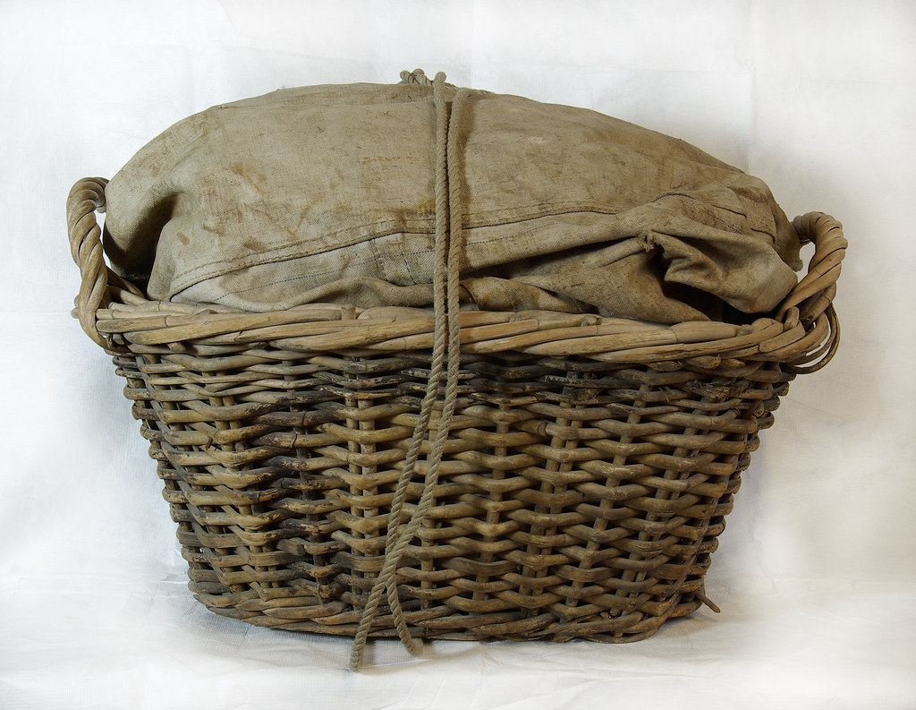 Rajah 1849 Cane basket Cane basket brought to South Aust… Flickr