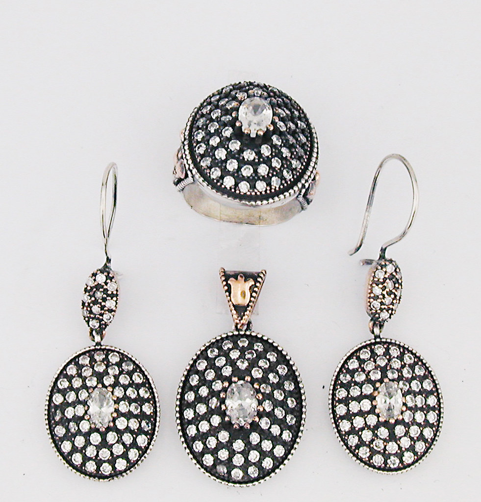SET096 32,90 gr Turkish Jewelry Handmade by the Master Jew… Flickr