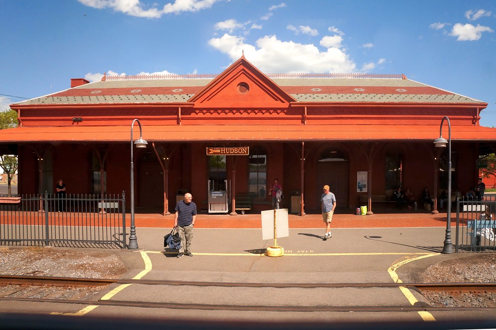 Hudson, NY train station This station was built in 1874 fo… Flickr