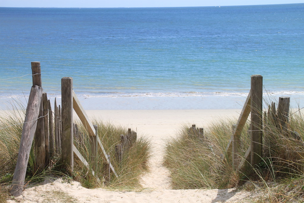 Plage de Sainte Marine Bretagne Jeanne Menjoulet Flickr