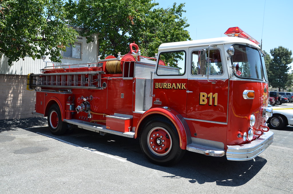 BURBANK FIRE DEPARTMENT ENGINE 11 Navymailman Flickr