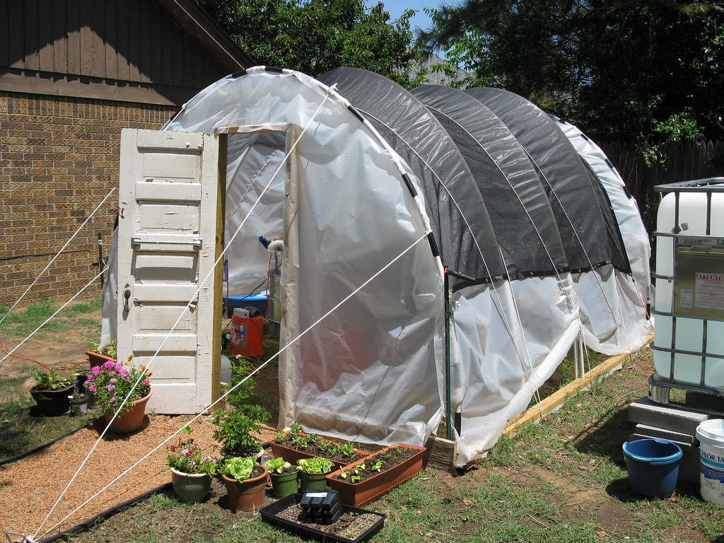 PVC Hoop HousePhase III (2nd view) We have had a very coo… Flickr